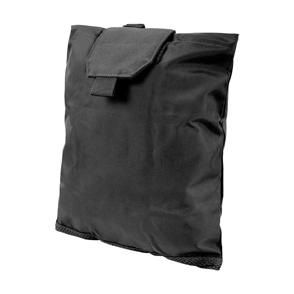 BLACK Modular MOLLE Hook Loop Magazine Micro Dump Bungee Retention Pouch