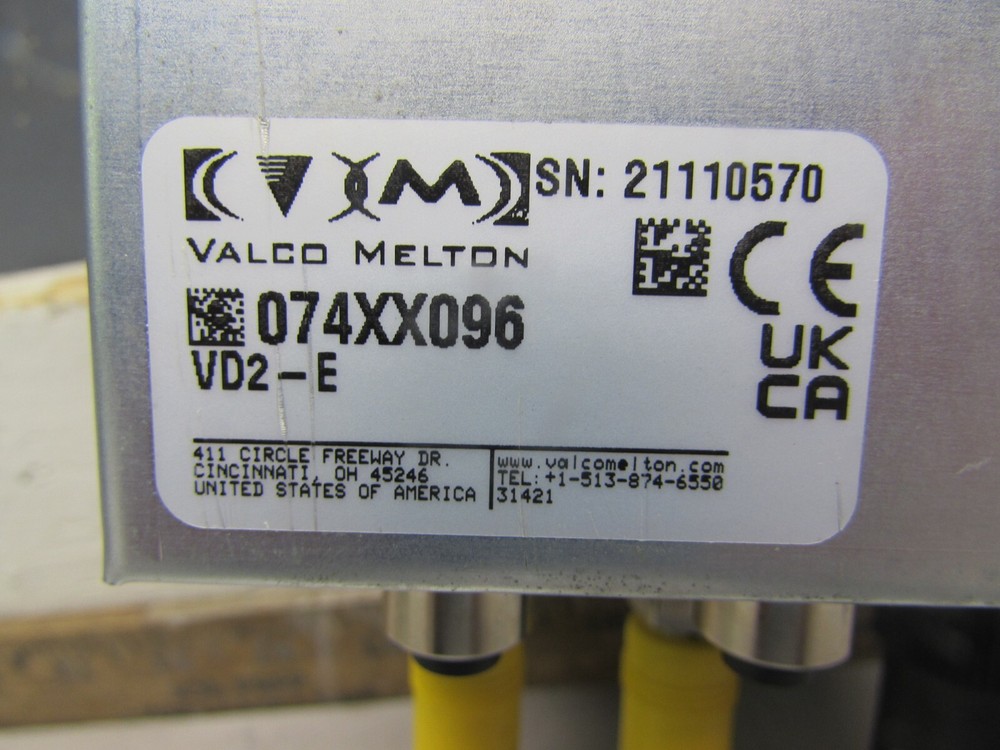 VALCO MELTON 074XX096 , VD2-E PATTERN CONTROLLER, 2-CH., MAKE OFFER!