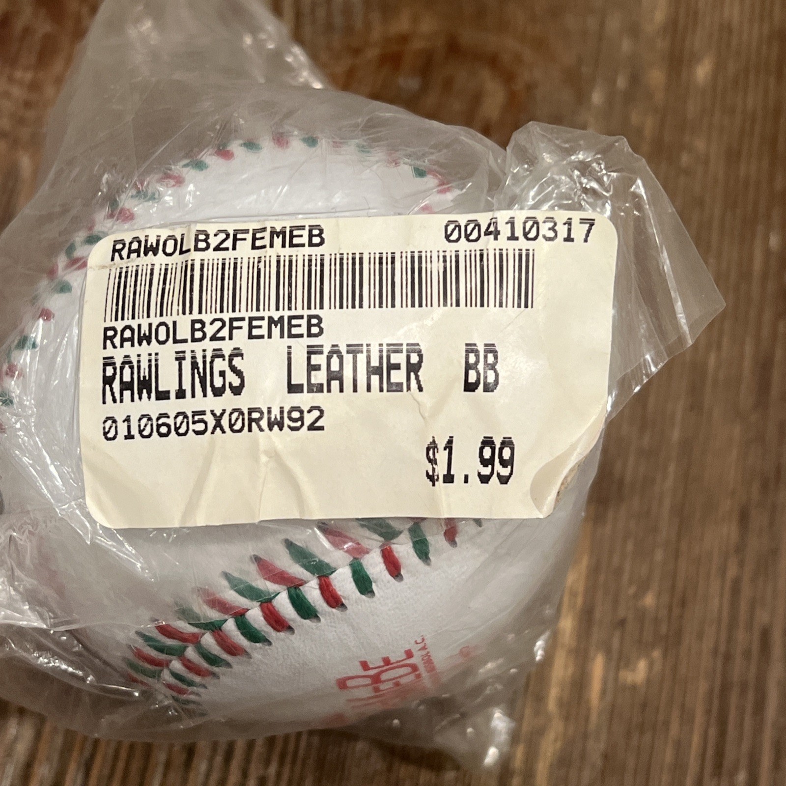 Rawlings Official Mexican FeMeBe League Baseball NIP Ball