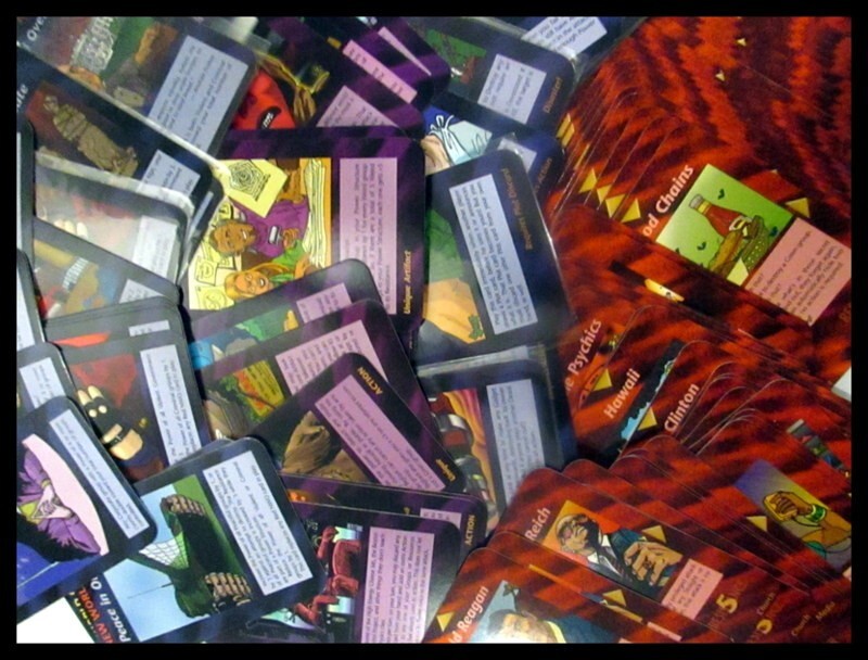 Lot of 20 Random INWO Illuminati New World Order Game Cards