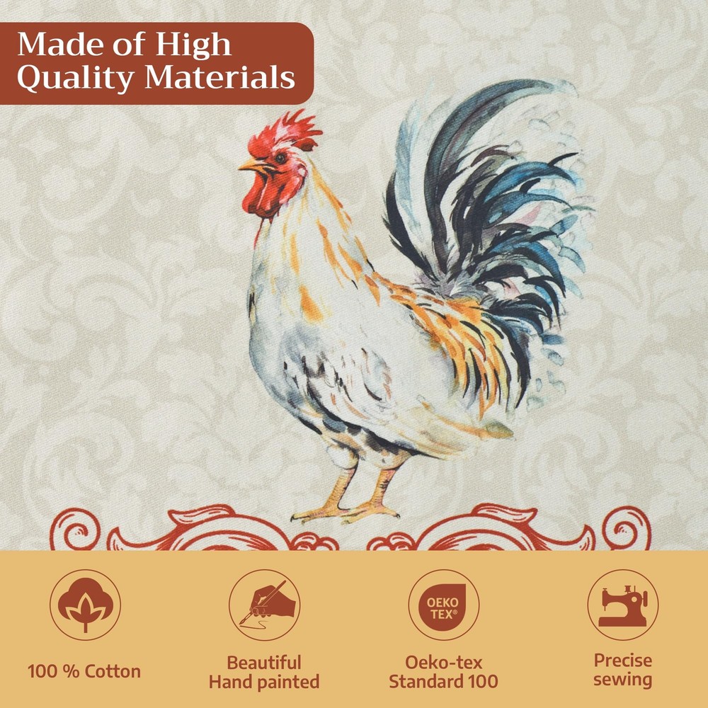 Maison d' Hermine Table Cloth 90" x 70" (Rectangular), 038 - Campagne