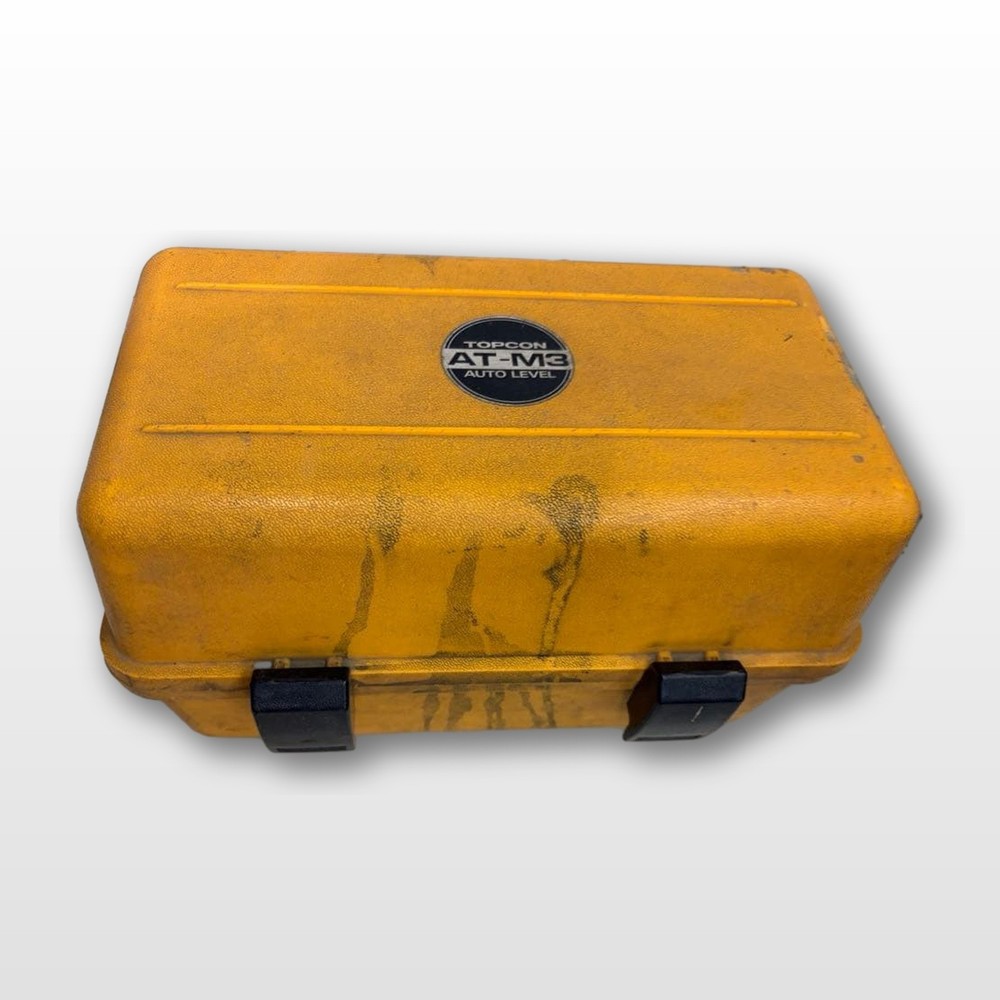 TOPCON Auto Level AT-M3 with Case Untested As-is Japan