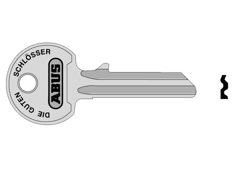 ABUS Mechanical - White Key 36/55
