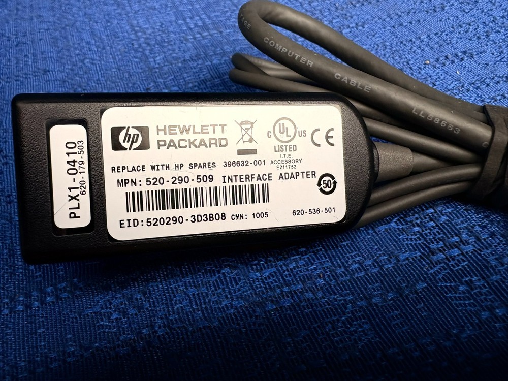 HP 520-290-509 KVM Interface Adapter Cable PLX1-0410