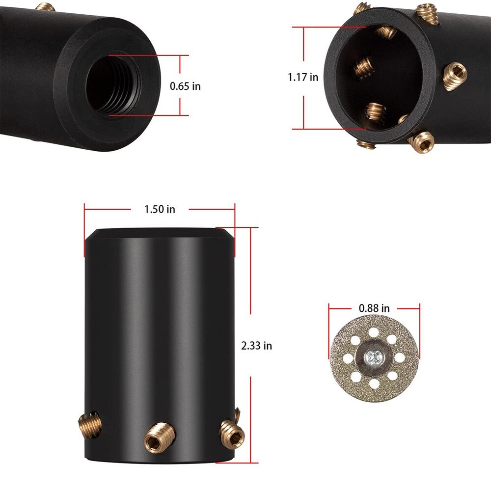 Tungsten Grinder & Sharpener Multi-Angle Offsets Head Tool GR-12 For TIG Welding