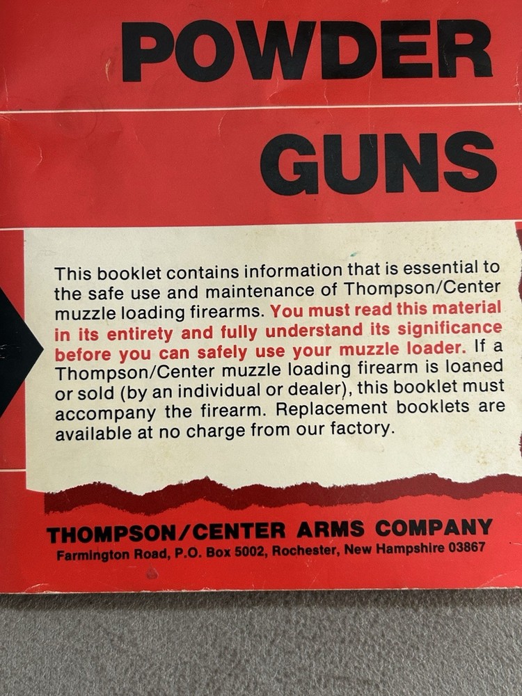 Vtg Brass BlackPowder Muzzleloading Shooting Adjustable Measure & Booklet