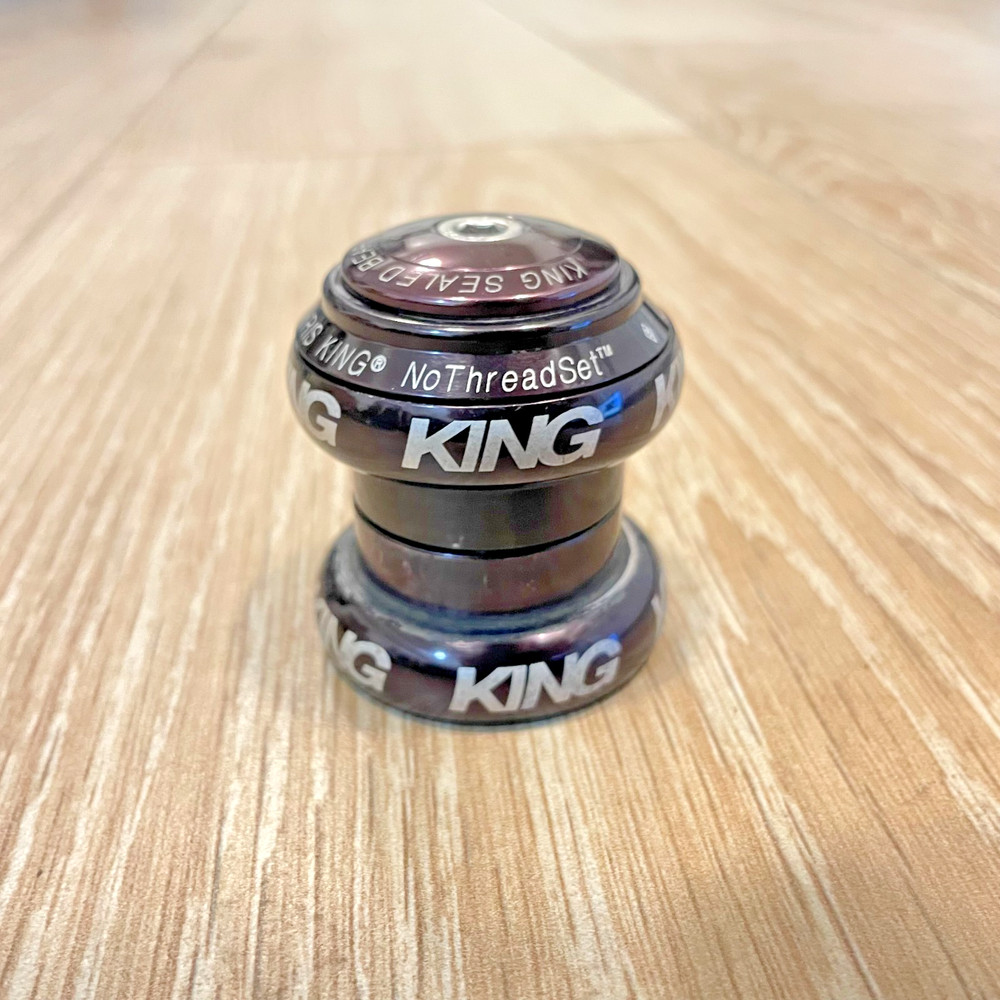 Chris King 1 1/8" Threadless Headset, NoThreadset, Black