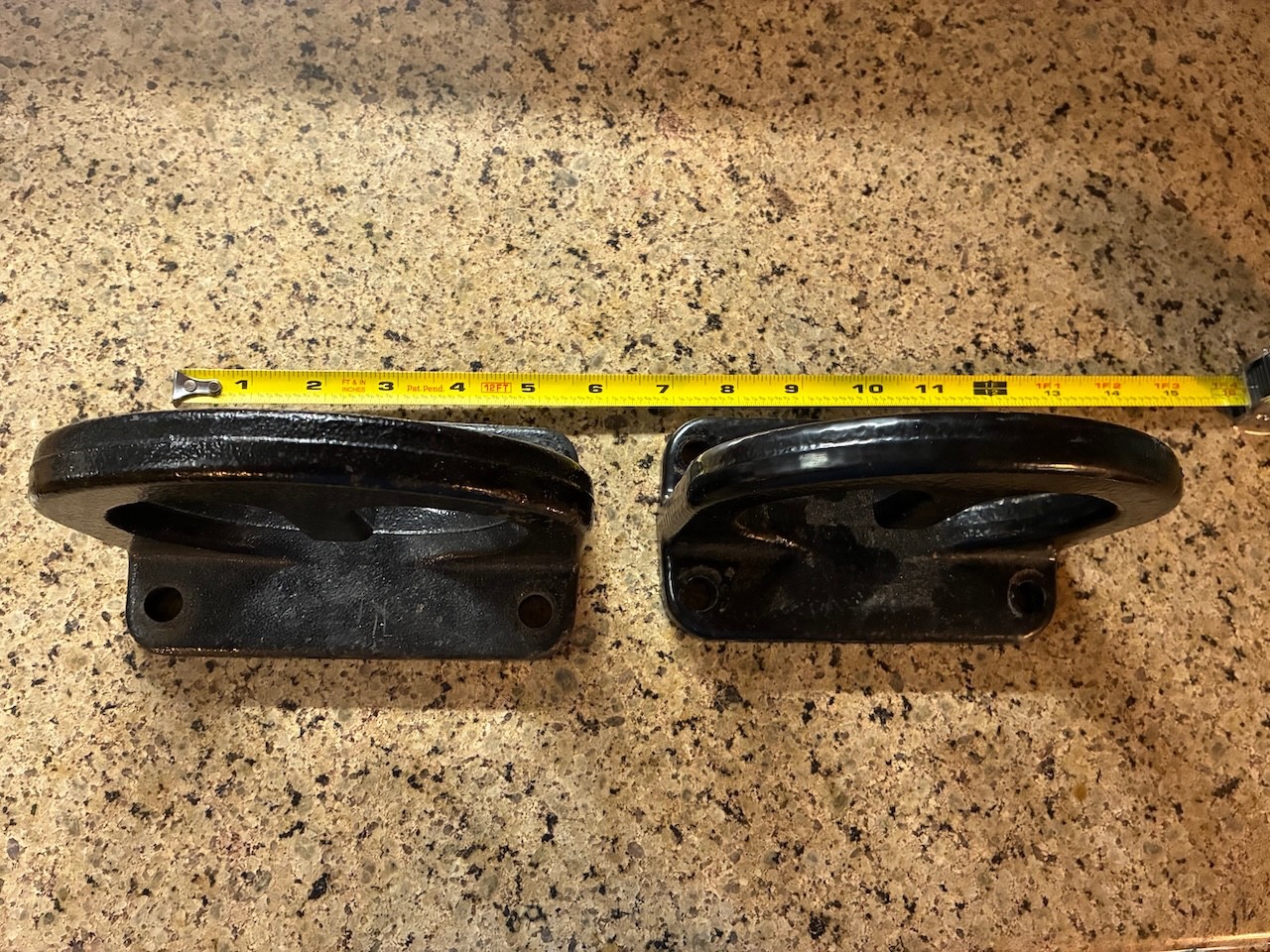 FRONT BUMPER TOW HOOK SET DODGE RAM 2500 3500 2003-2012 OEM MOPAR 52020587AB