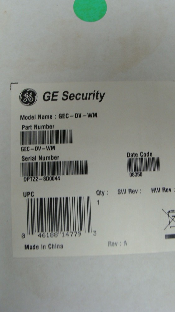 UTC Fire & Security GEC-DV-WM Wall Mount