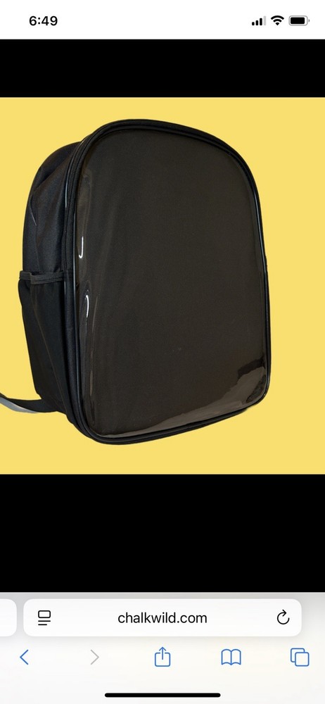 Chalkwild. Introducing the World’s First Erasable, Art-Powered Backpack