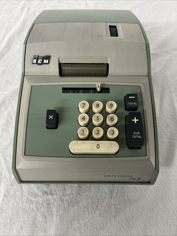 Vintage Smith Corona SCM 708 Figurematic Electric Adding Machine
