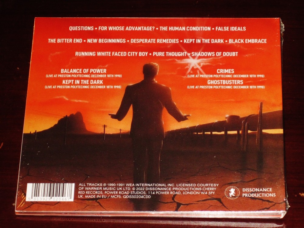 Xentrix: For Whose Advantage? CD 2022 Reissue Dissonance Prods. UK Digipak NEW