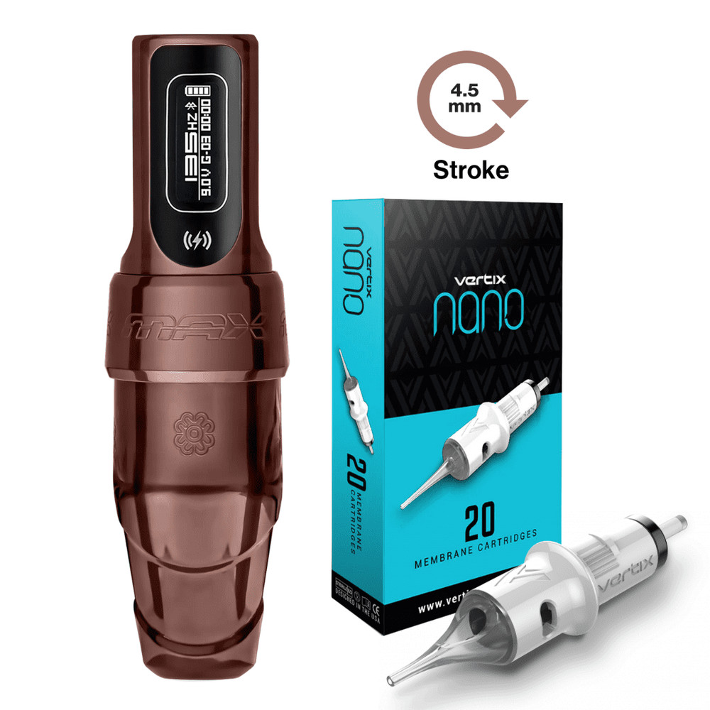 Flux S Max Limited Edition Wireless Tattoo Machine Set