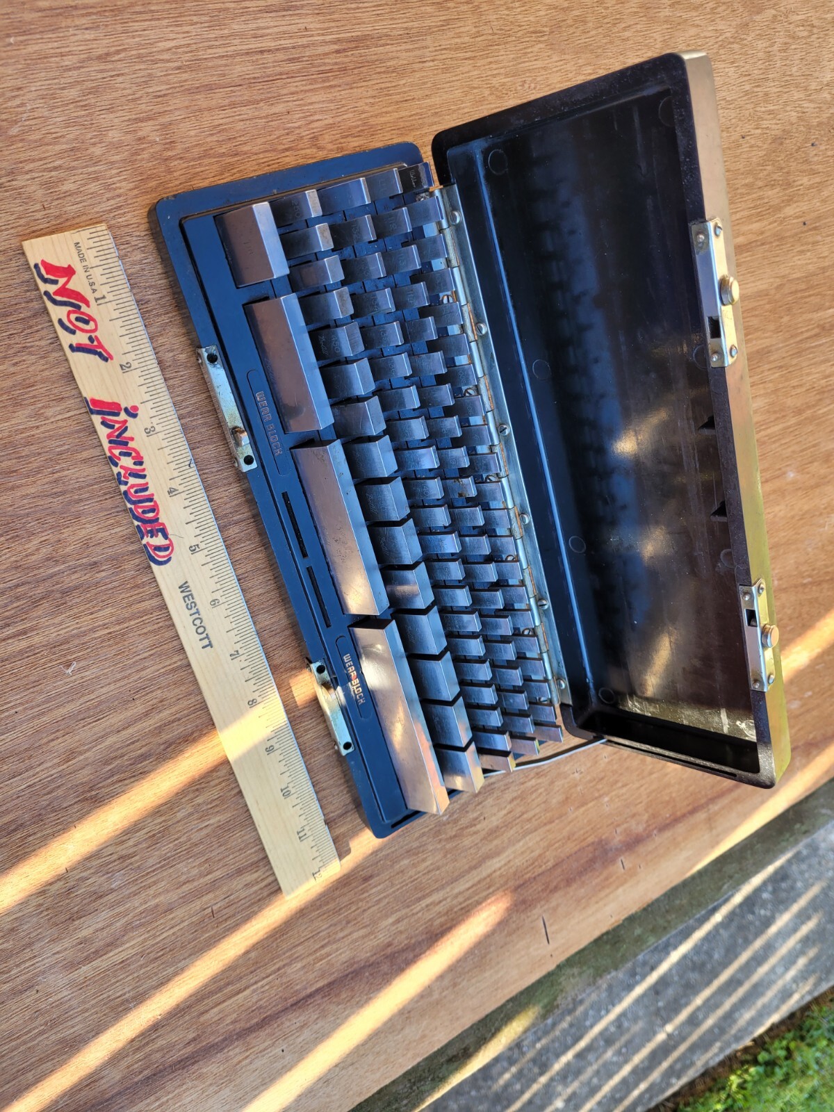 DoAll PRECESION GAGES Block Set 83 ( Wear Block) complete in Do All Box