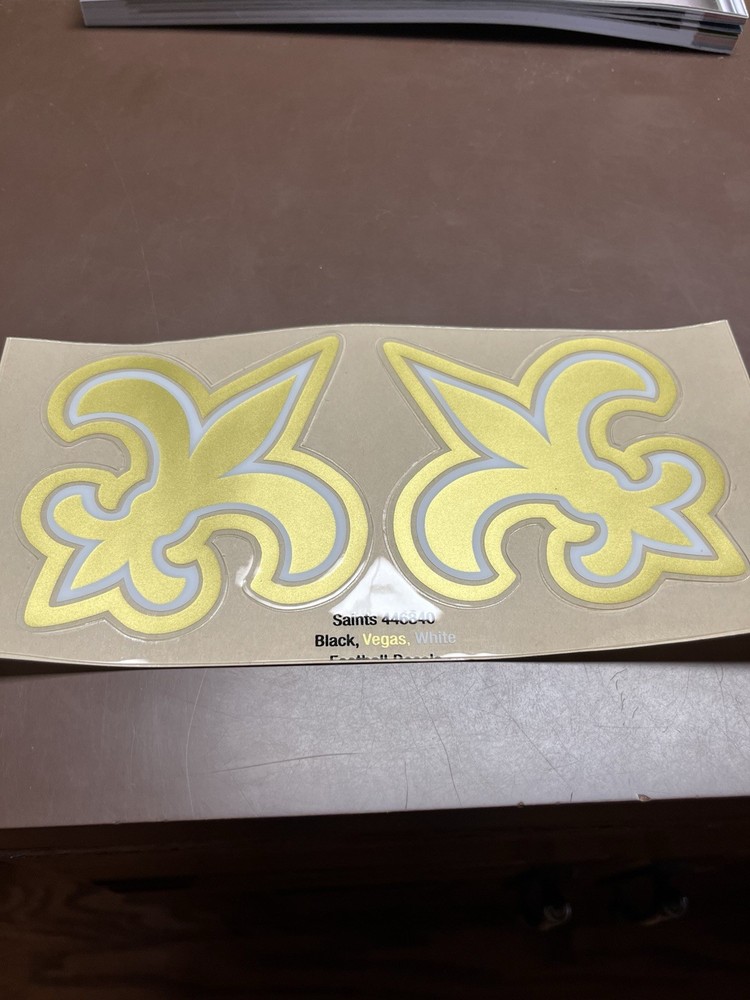 Saints Full Size Helmet Decals