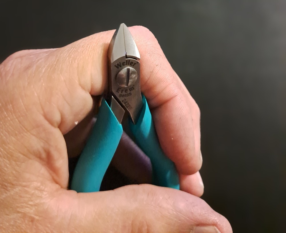 Precision 4 Swiss Aerospace Avionics Engineer Diagonal Flush Cutter Pliers Tool