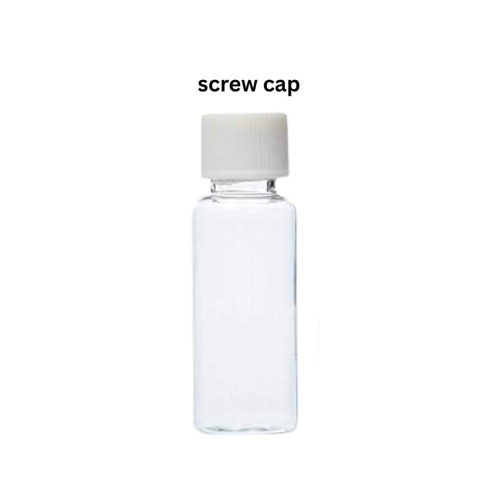 1.5oz Flip Cap Clear Soft Plastic Bottle: 2 Pack