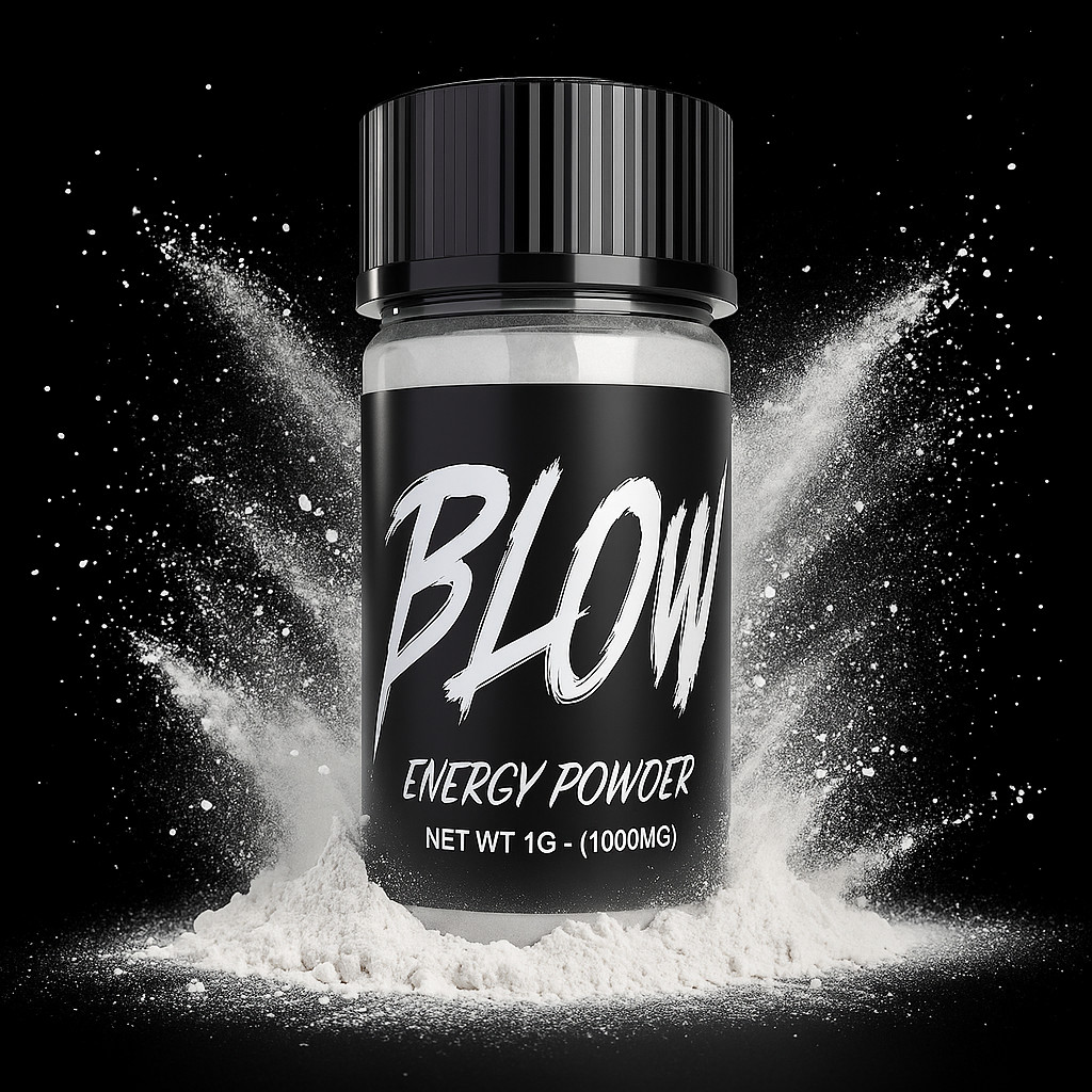 Blow Energy Powder - 400MG Caffeine - Instant Energy Pre Workout - Fast Shipping