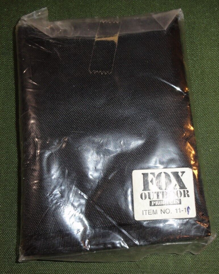FOX OUTDOOR TACTICAL BLACK WALLET WATERPROOF PROTECTION