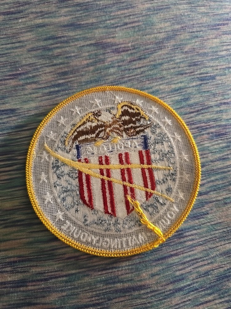 APOLLO 16 CREW PATCH LONGEST LUNAR SURFACE TIME YOUNG MATTINGLY DUKE
