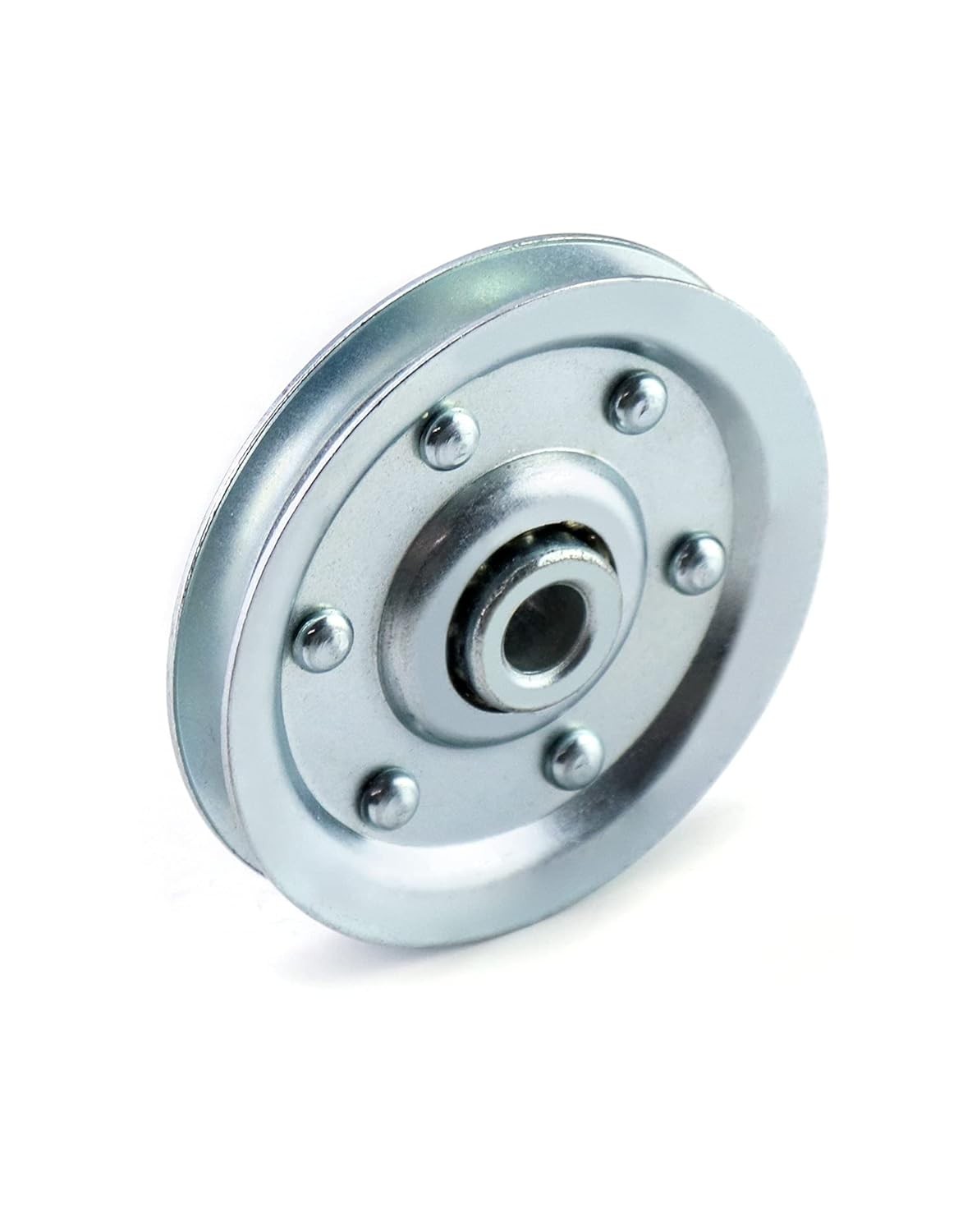 QWORK Extra Heavy Duty Garage Door Pulley, 3 INCH 200LB, 2 Pack, Silver