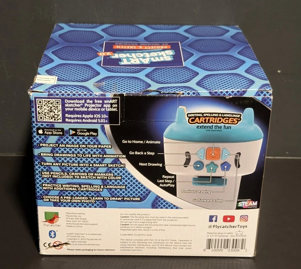 smART Sketcher 2.0 Projector & Sketch Creative Learning And Traceable Image NEW!