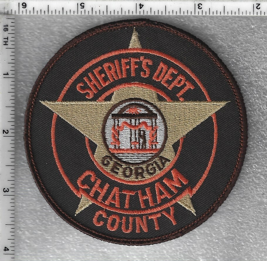 Chatham County Sheriff  (Georgia)  Uniform Take-Off Shoulder Patch