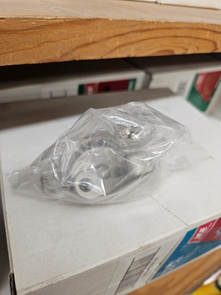 10 Crescent Sash Locks Satin Nickel