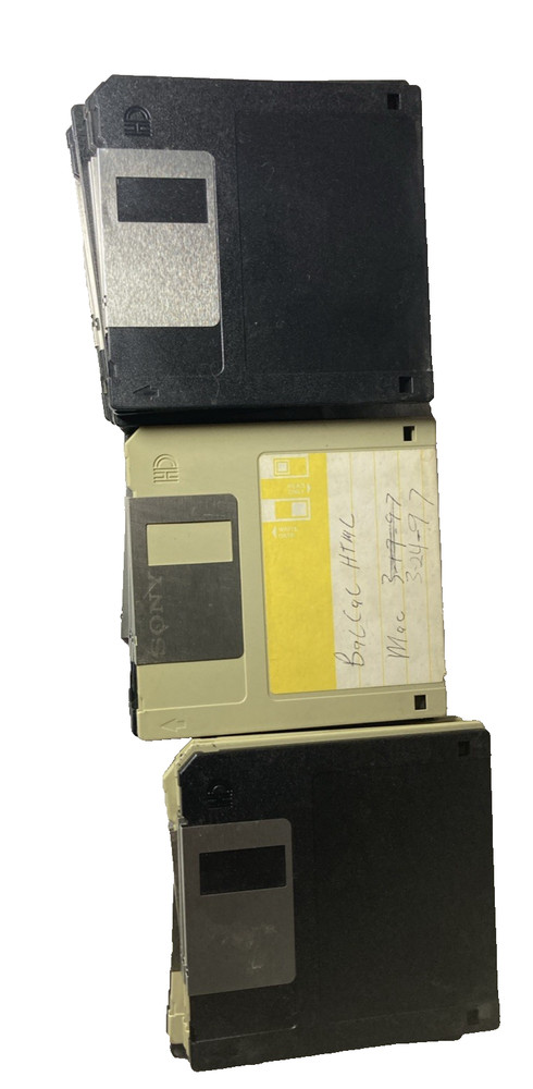 20 Unbranded Used Floppy Disk Disc