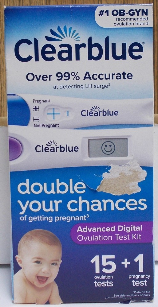 ClearBlue Advanced Digital Ovulation Test 15 Tests Plus 1 Pregnancy Test