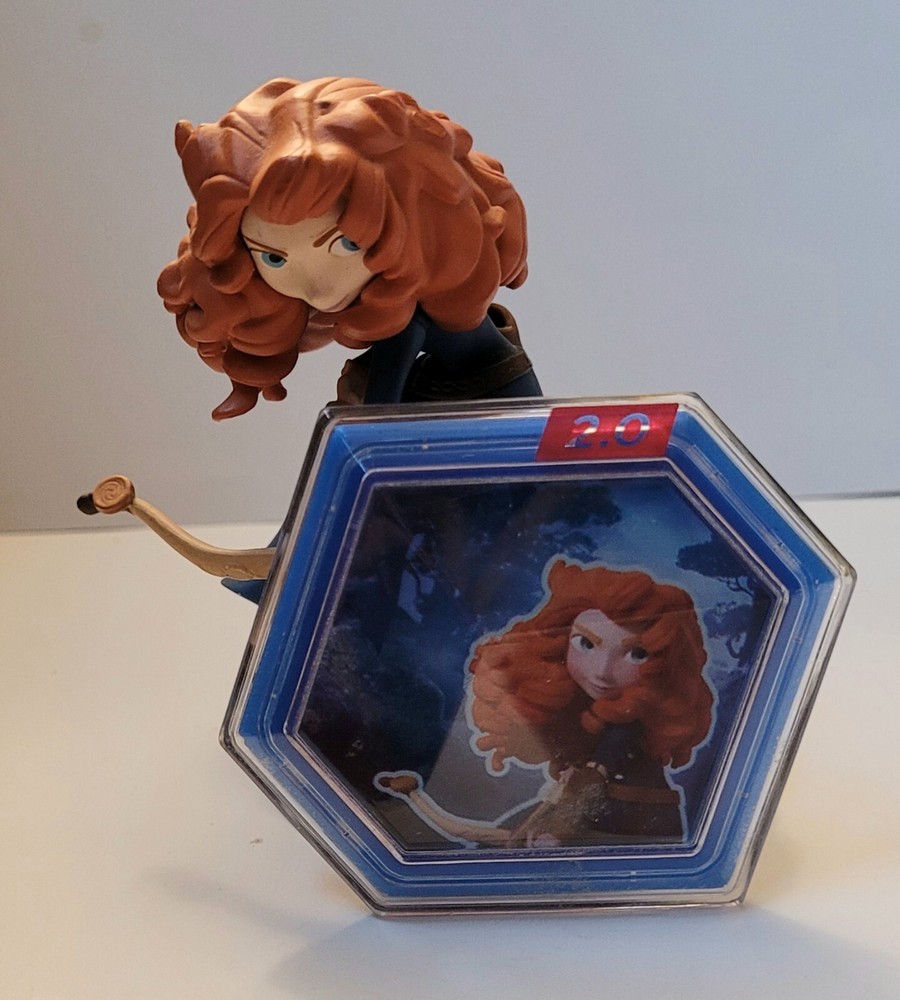 Disney Infinity 2.0 Brave Merida Figure With Power Disc