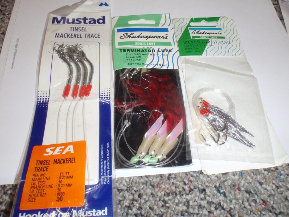 3 x mackerel rigs