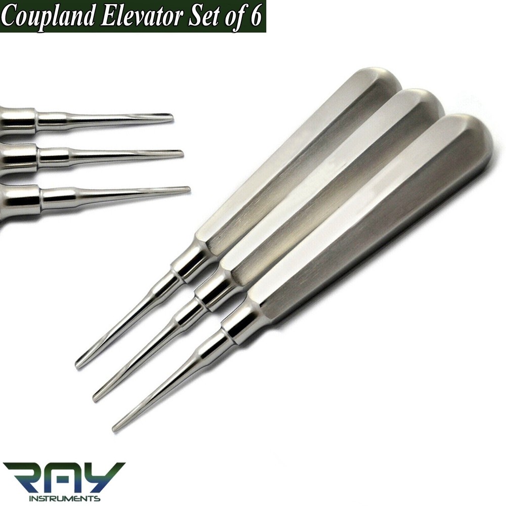 Dental Oral Surgery Extraction Kit Lucas Bone Curettes Scissor Forceps Elevators