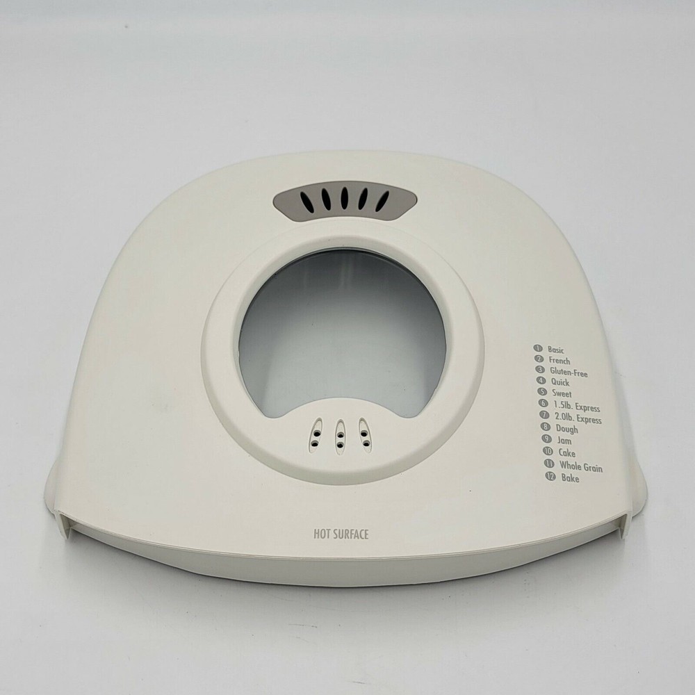 NEW Hamilton Beach Bread Maker Machine Replacement Lid for Model 29881 Type BM07