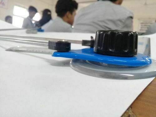 universal-Vintage-Boardmaster-Drafting-Arm-Drafting-Machine mini drafter & cover