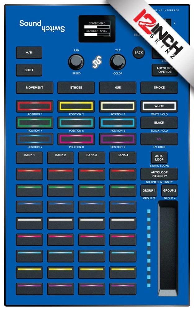 SoundSwitch Control One Skin - blue