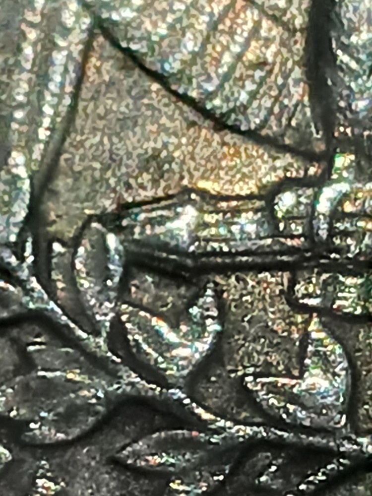 1988 RARE D MINT QUARTER WITH DIE ERRORS, IN PRECISE CONDITION +ECT