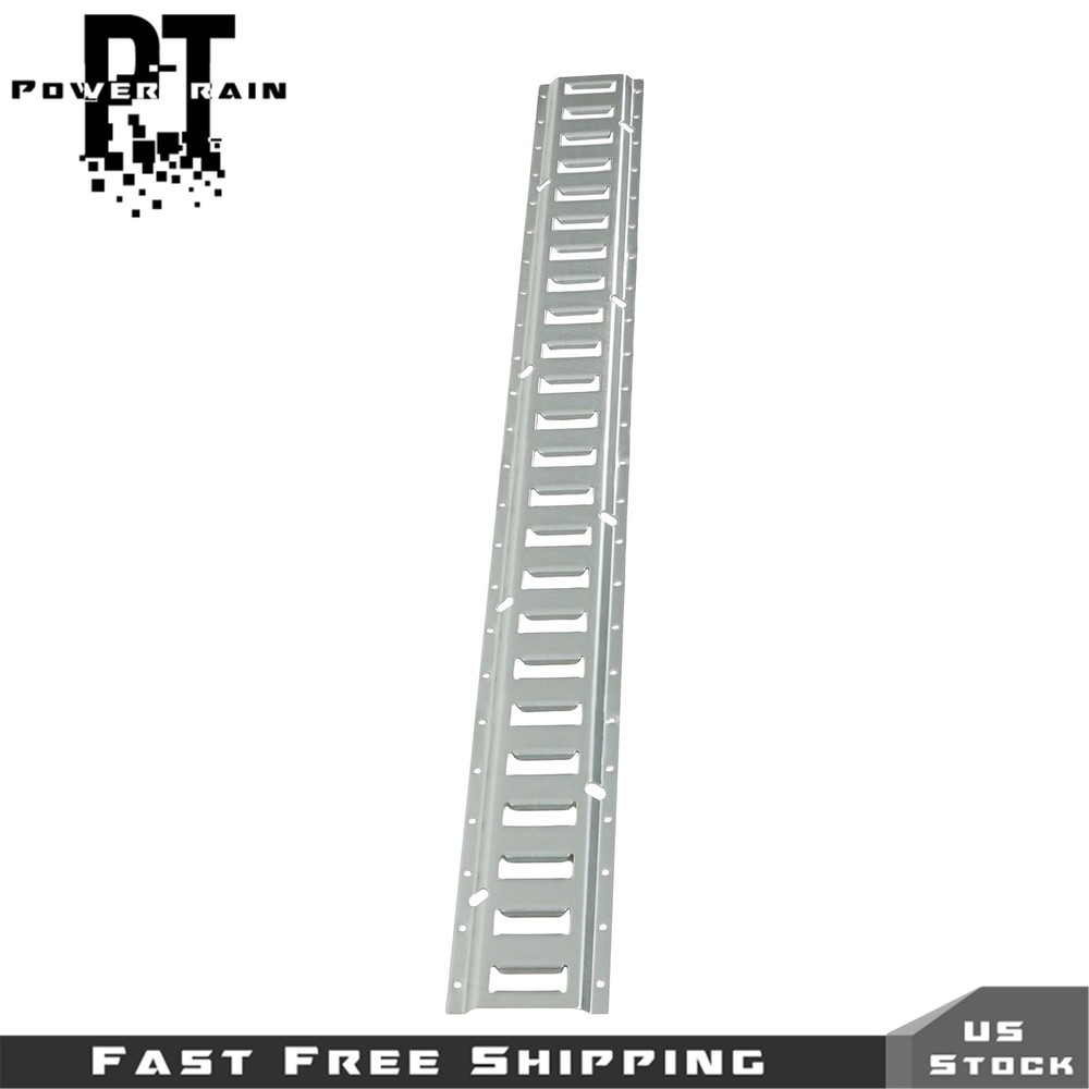 For Cargo Trailer 10 Pack 4' E Track Tie Down Rail Kit Power Coated