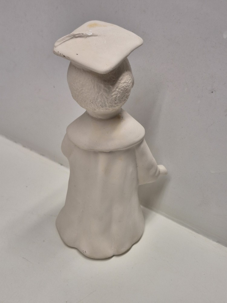 Ceramic Bisque Ready to Paint Graduates Boy