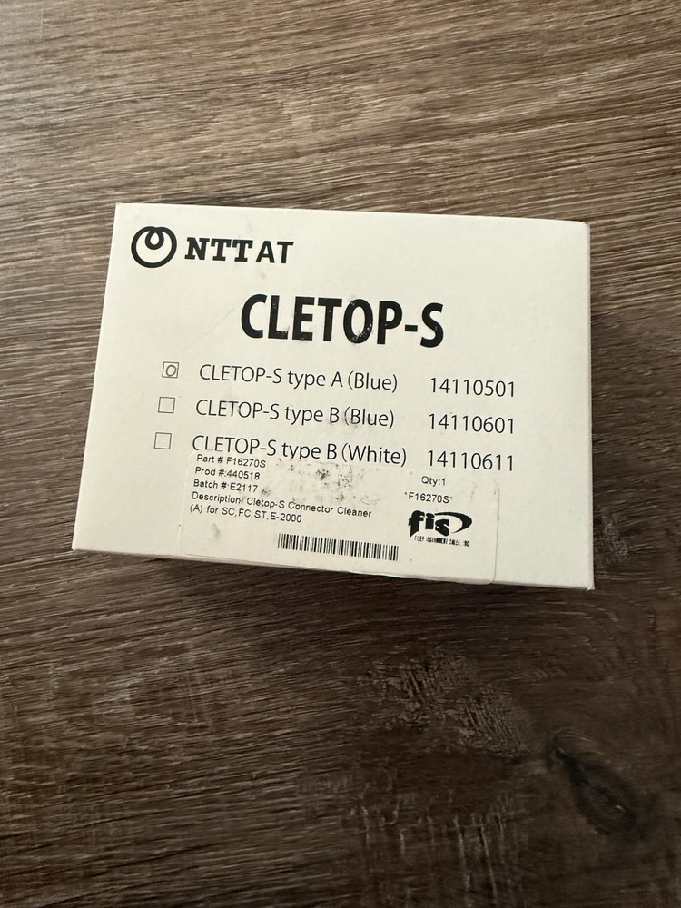 CLETOP-S Blue Fiber Connector Cleaner