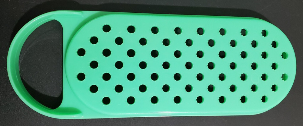 Tupperware 1374-10 Jadeite Green Handheld Oval Shredder Grater Replacement