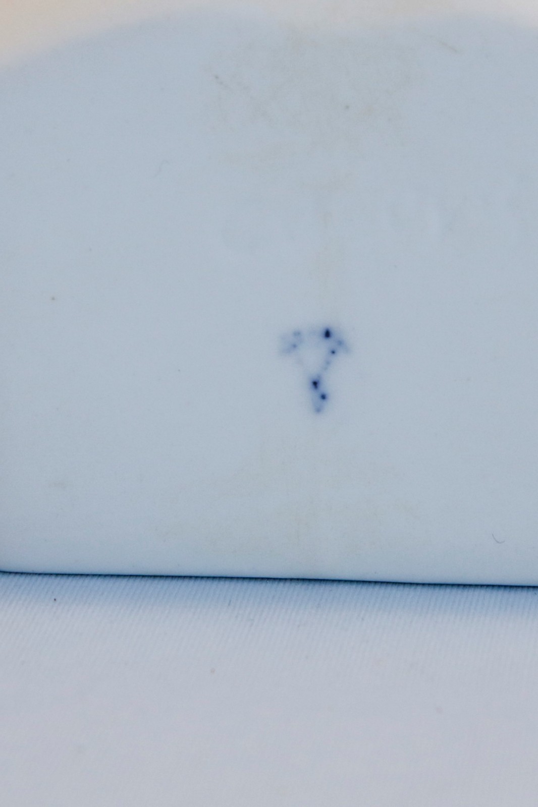 Antique White Bisque Porcelain Napoleon Bonaparte Bust Waterloo France