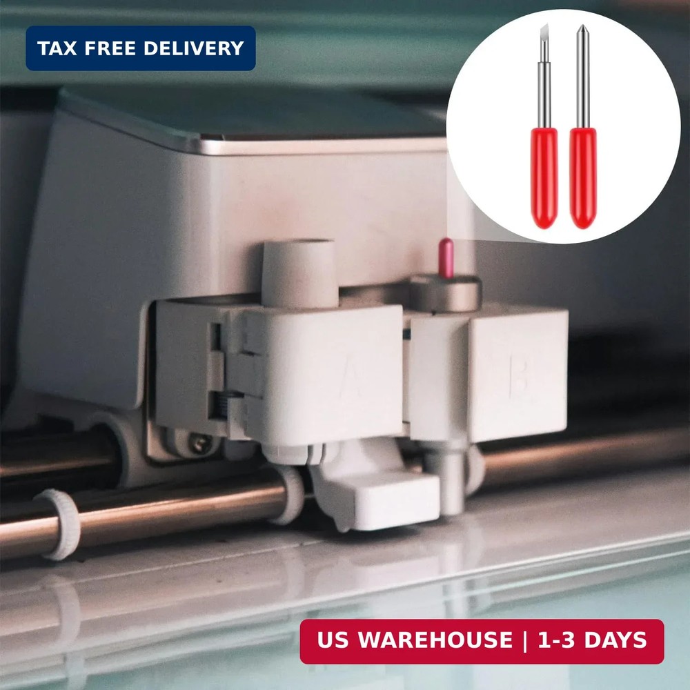 100 Pcs Replacement Blades Compatible with Explore Air 2/Air 3 /Maker/Maker 3/4