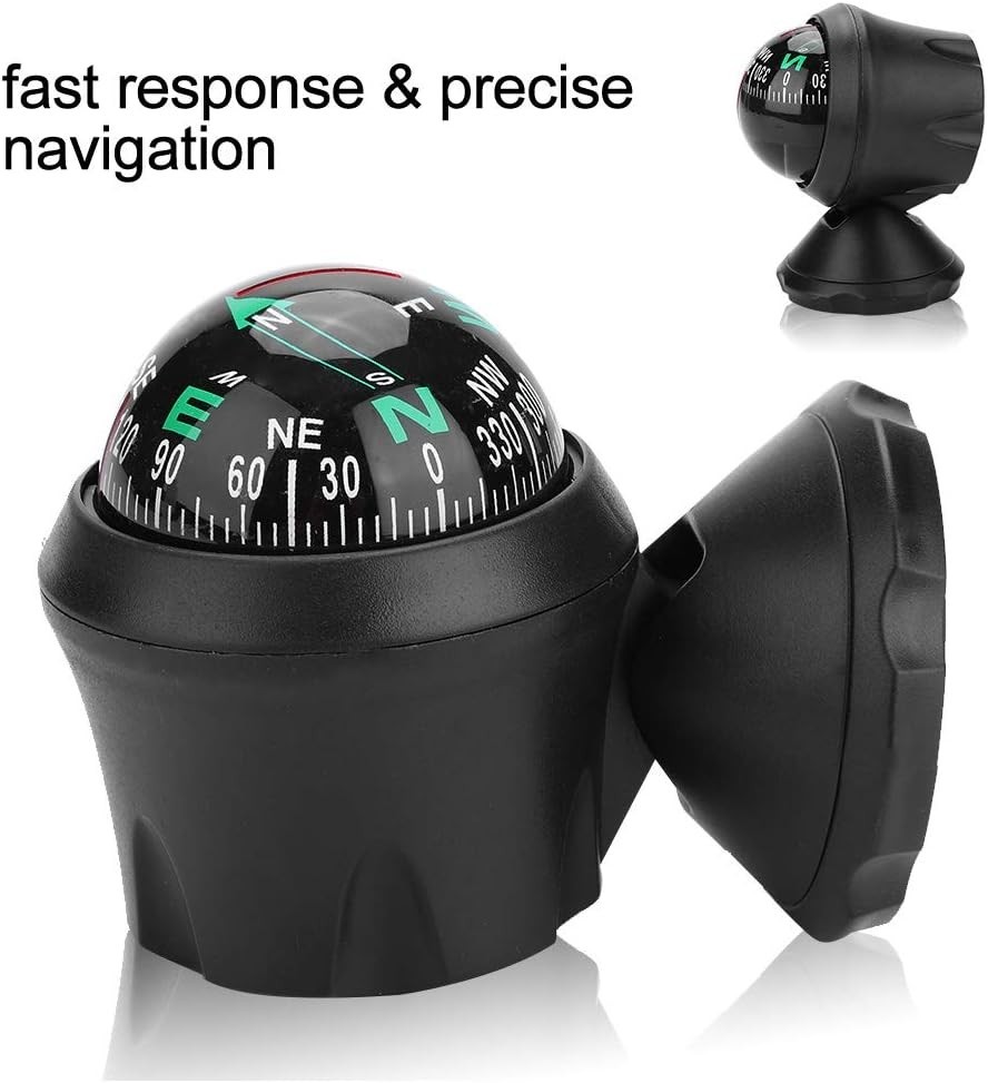 Night Vision Digital Car Compass - Stylish & Portable Navigation Solution