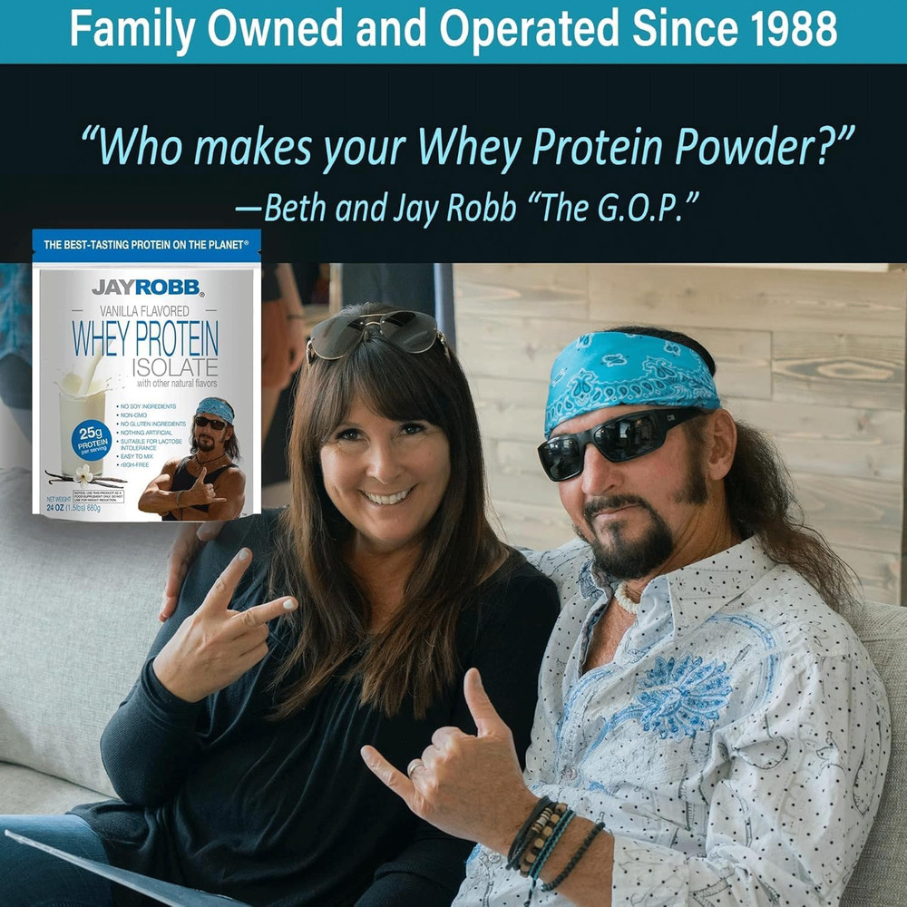JAYROBB Whey Protein (1.5 Pound Vanilla)