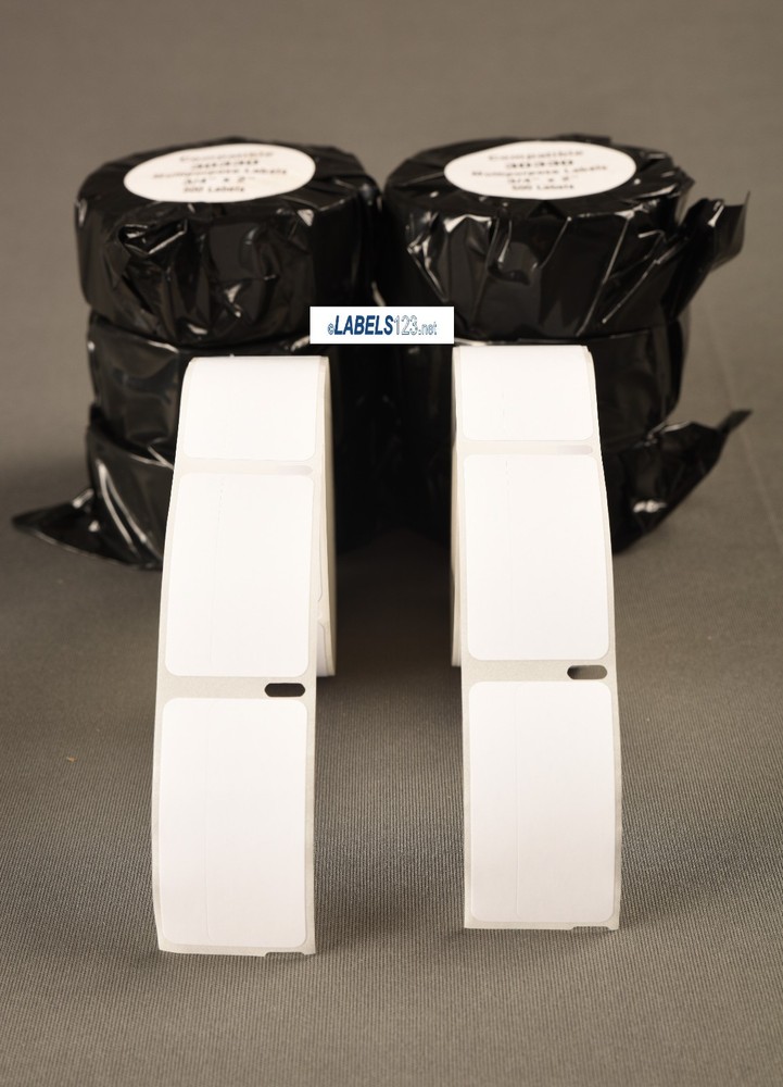 Address Rolls 8 Multipurpose 30330 White Compatible Dymo 500 Labels/ Roll Print