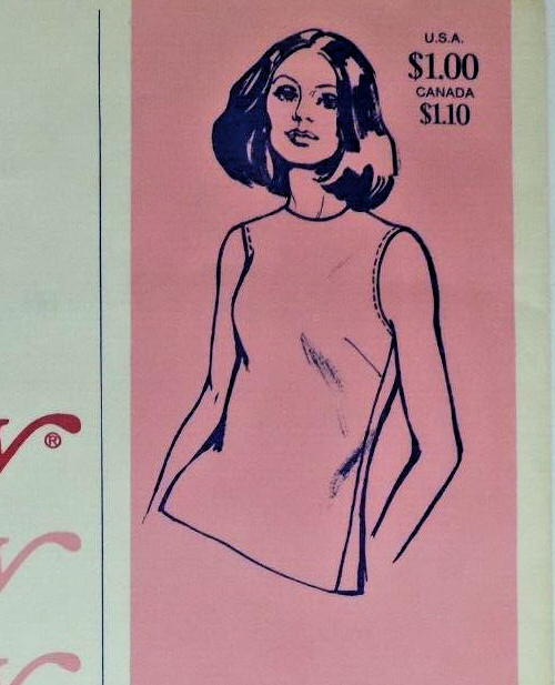 Vntg Stretch & Sew #313 Ladies Basic Shell 4 Collar Opt B: 28 - 42 Pattern FF UC