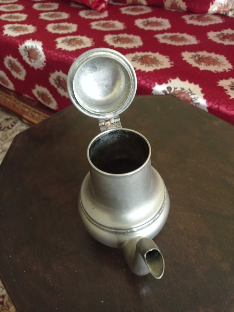 Antique silver teapot