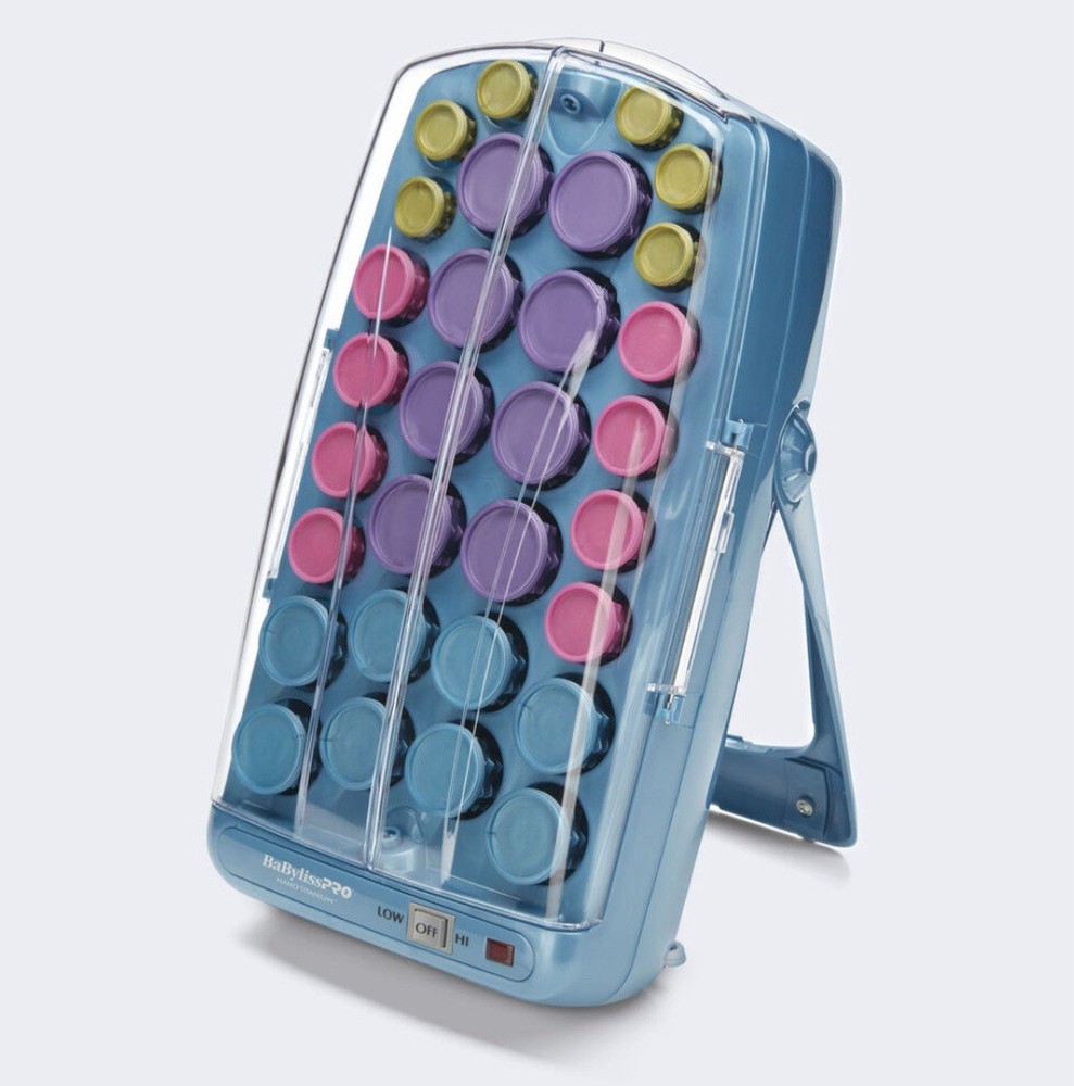 Babyliss Pro Nano Titanium Ionic 30 Hot Rollers. With Clips!