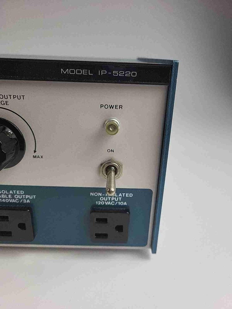 Heathkit IP-5220 Variable Isolated AC Power Supply - Powers On, Untested
